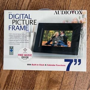 Audiovox Digital Photo Frame 7 Inch